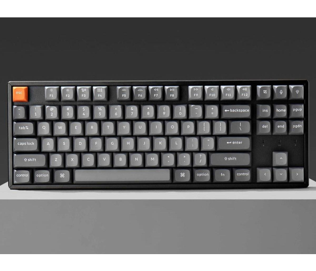 Keychron K8 Max J4 QMK Wireless Mechanical RGB ALU HotSwap Banana - 1507462 - zdjęcie 2